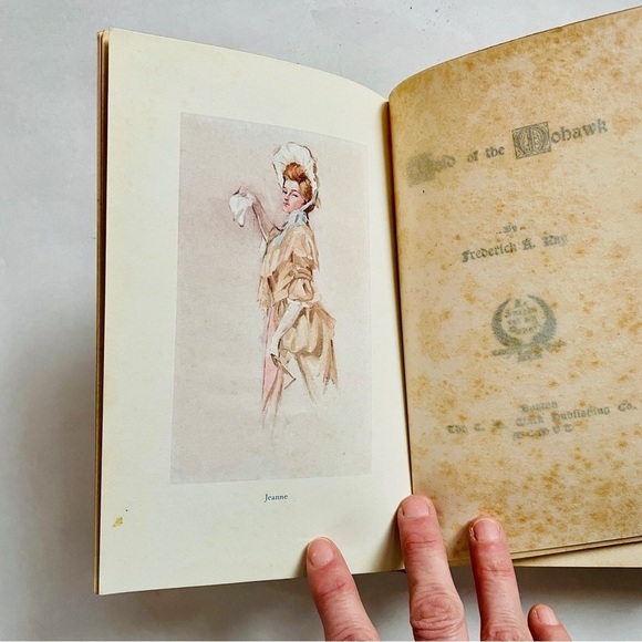 Vintage Hardcover Book Maid of the Mohawk Frederick A. Ray 1906 - Picture 6 of 11